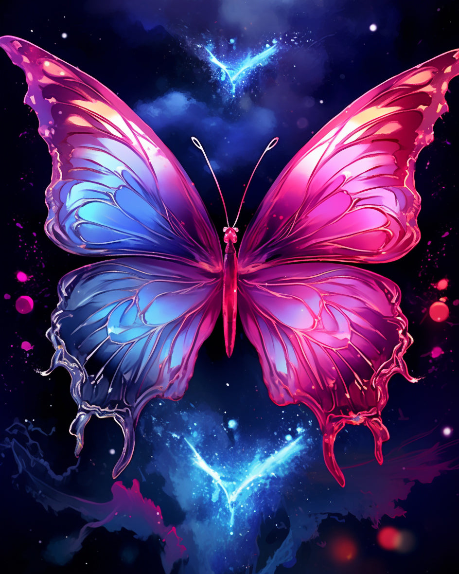 Papillon coloré-Anniadp