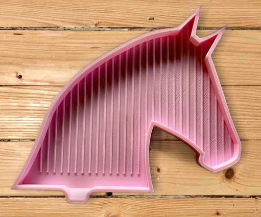 Plateau Diamond painting tête de cheval-Anniadp