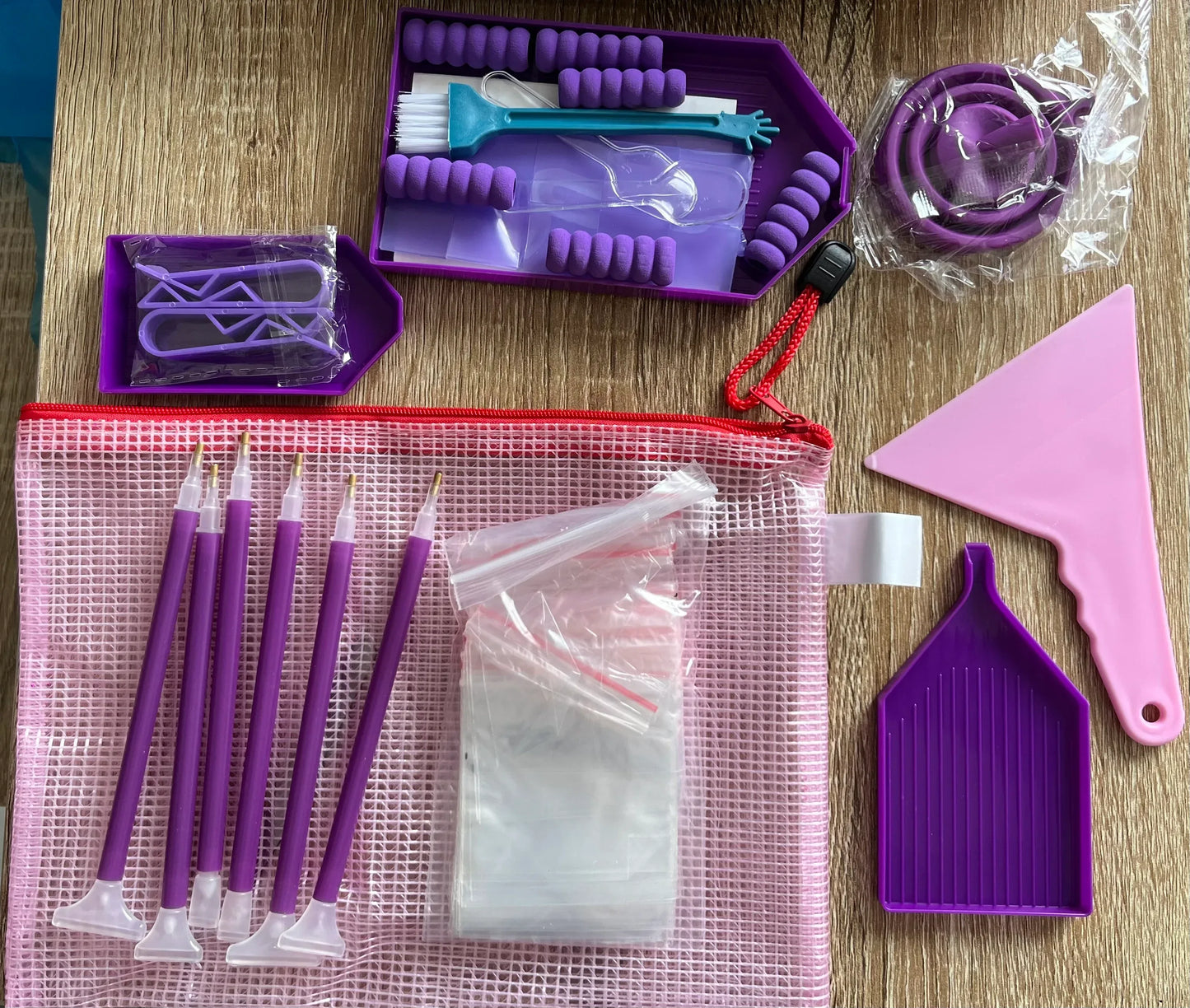 Valise rangement Diamond Painting 70 compartiments - Anniadp