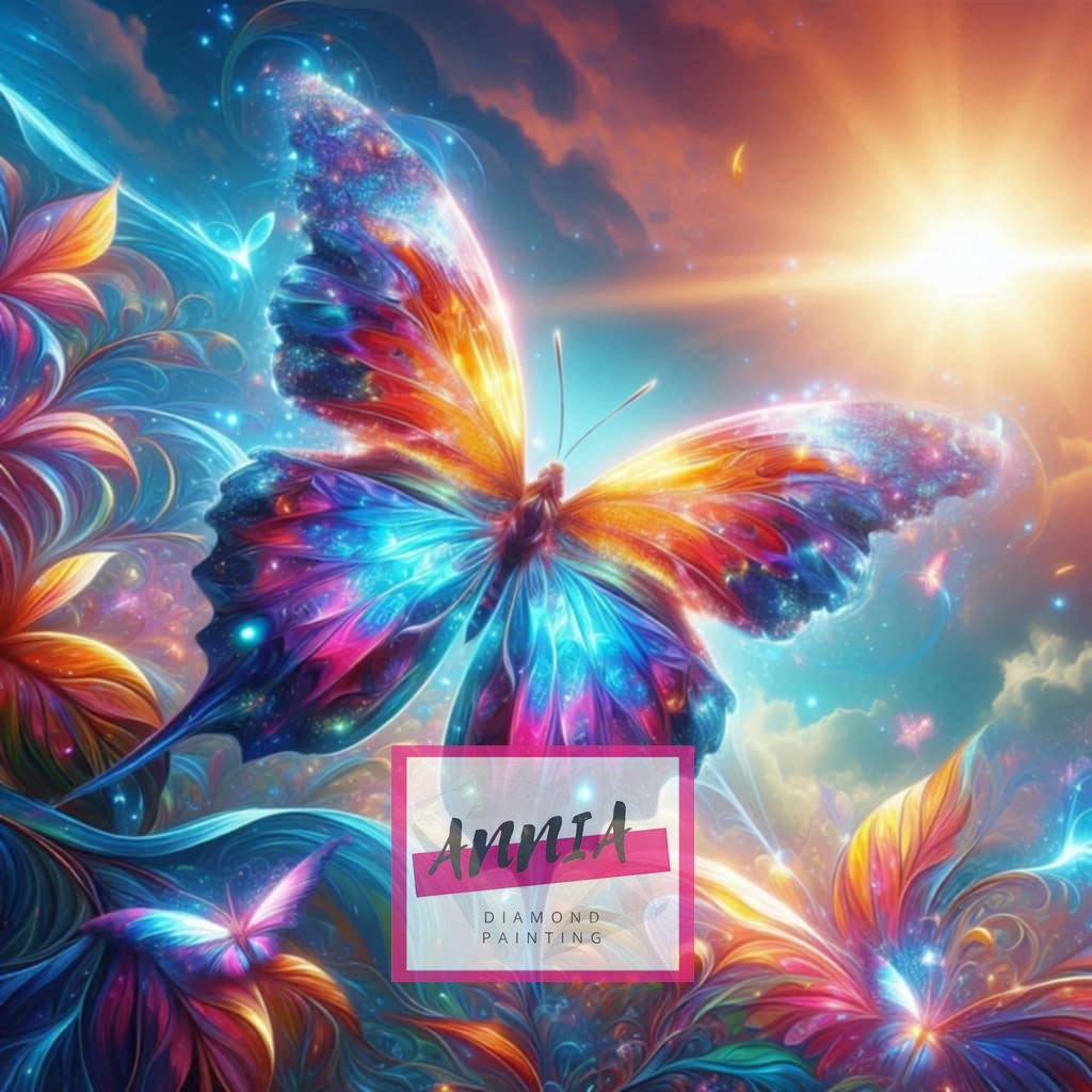 Diamond Painting - Papillon Lumineux