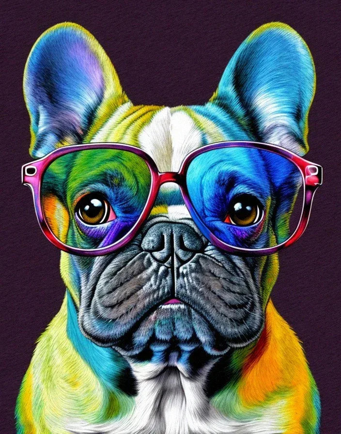 Bouledogue français Diamond Painting - Anniadp