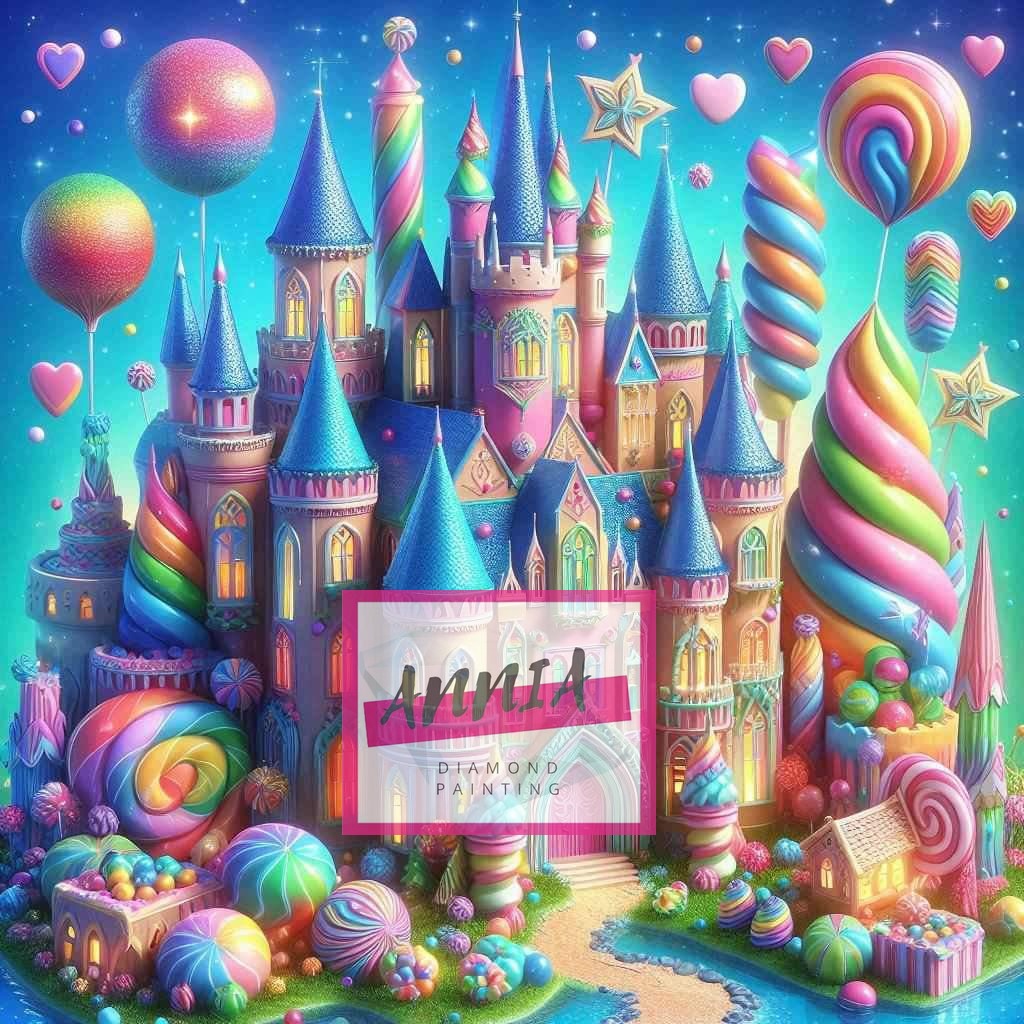 Diamond Painting - Château Bonbon
