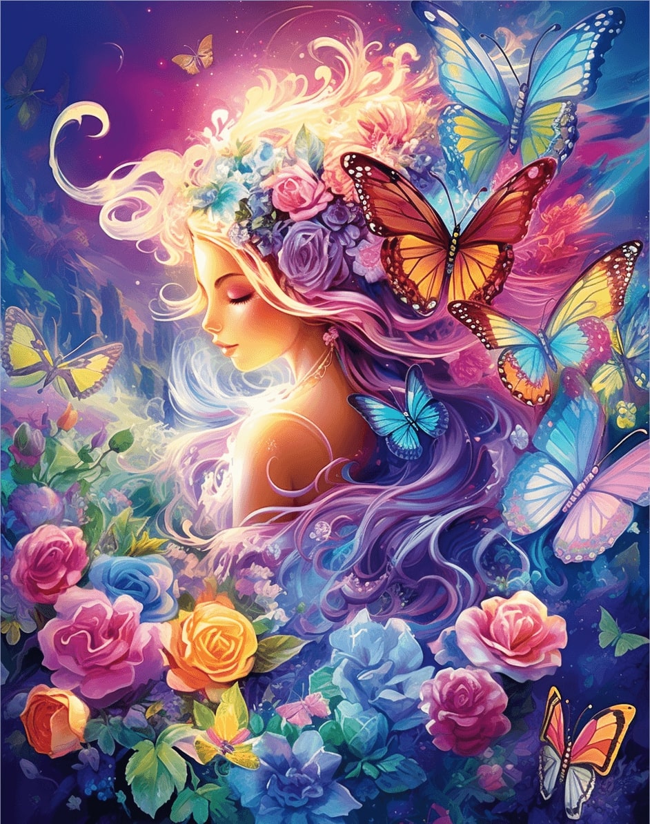 Destockage Femme fleuri