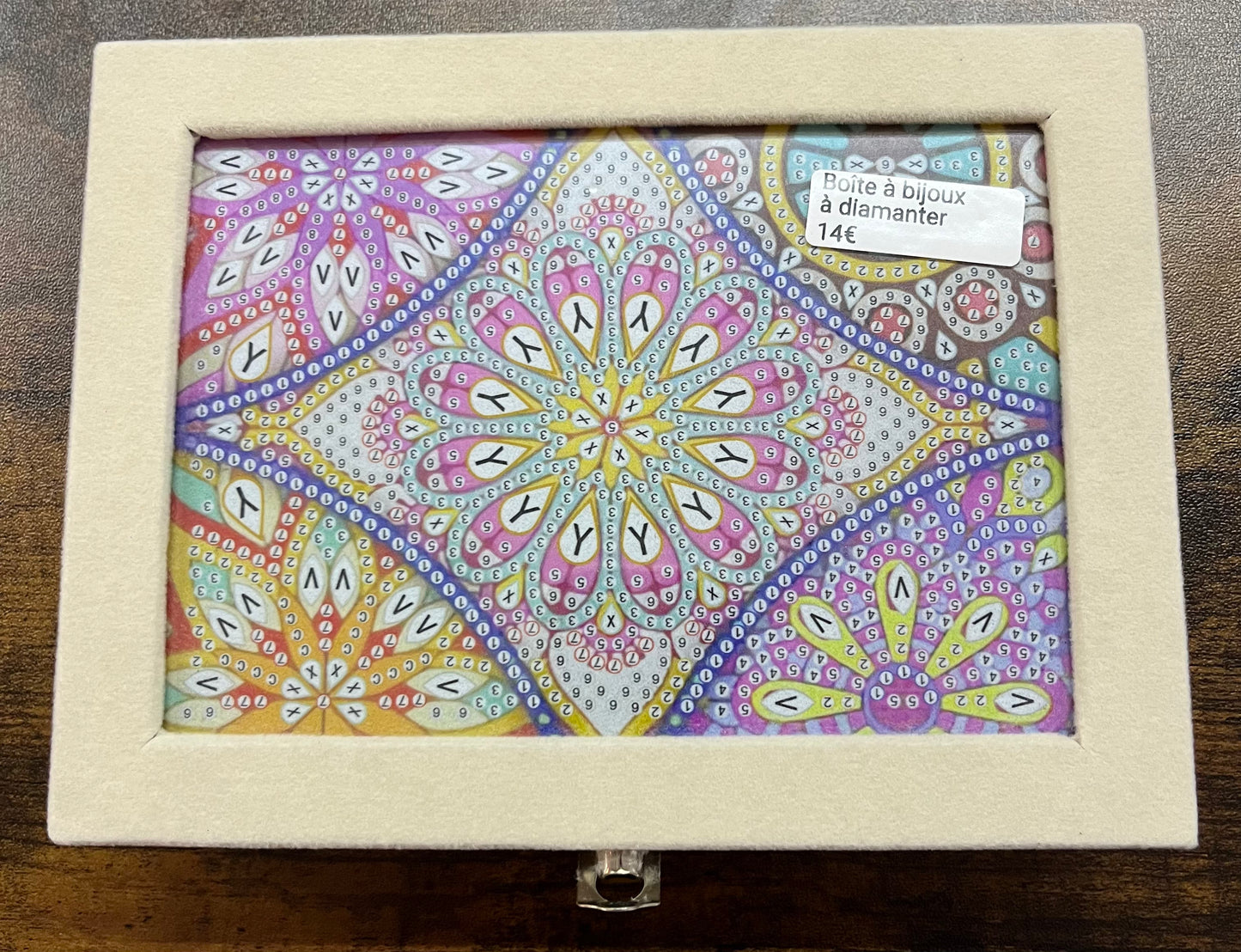 Boîte à bijoux Diamond painting