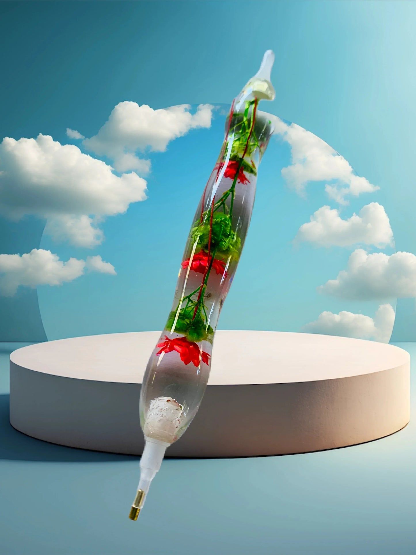 Stylo Diamond Painting fleurs séchées - Anniadp