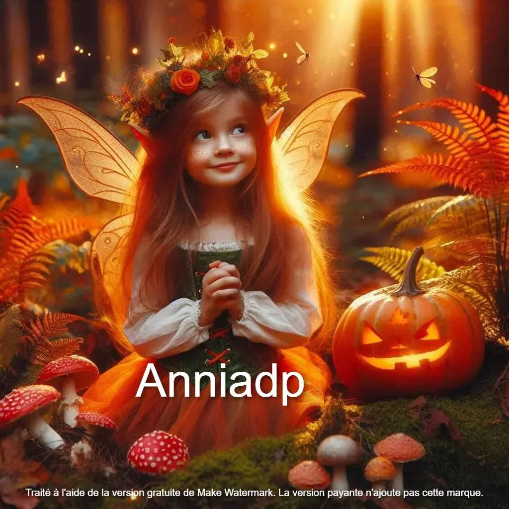 La fée à la citrouille - Anniadp