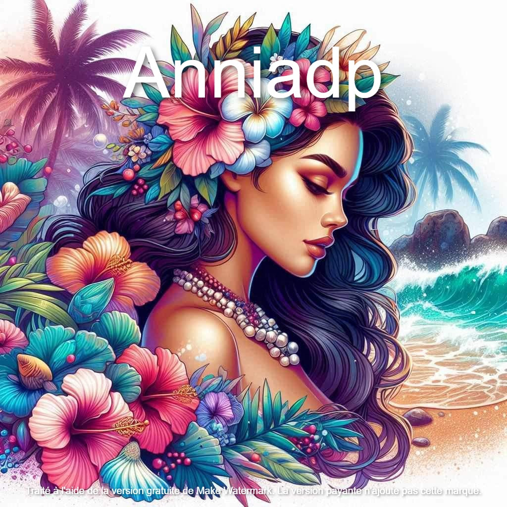 La tahitienne Diamond Painting-Anniadp