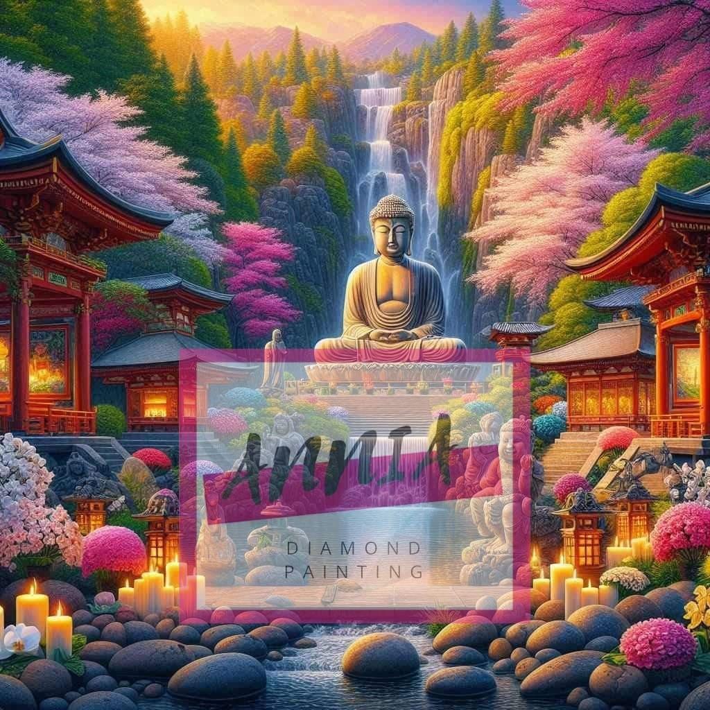 Bouddha au temple - Anniadp