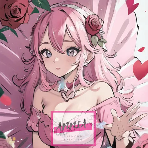 Diamond Painting - Manga Rose