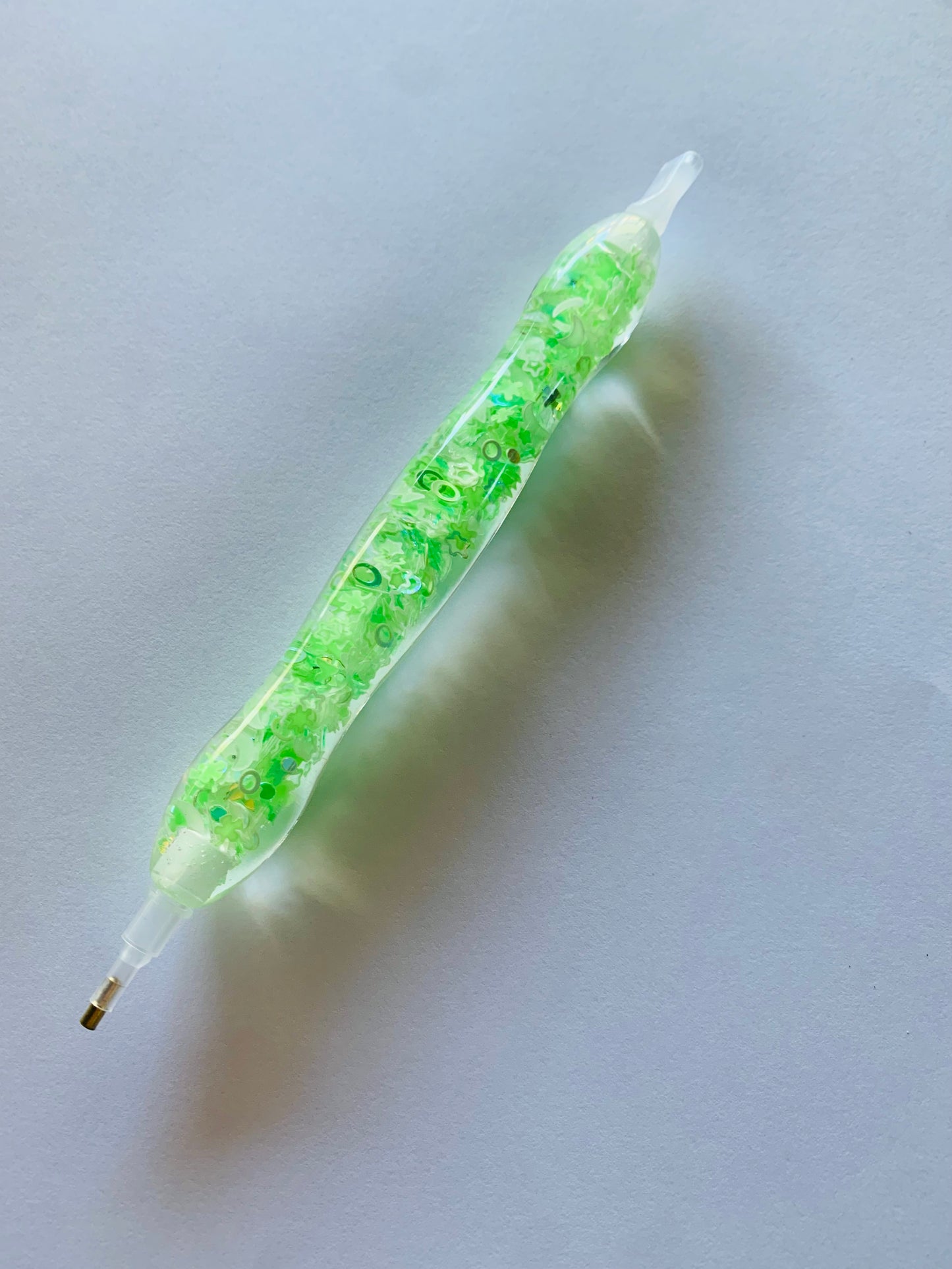 Stylo Diamond Painting vert étoilé-Anniadp