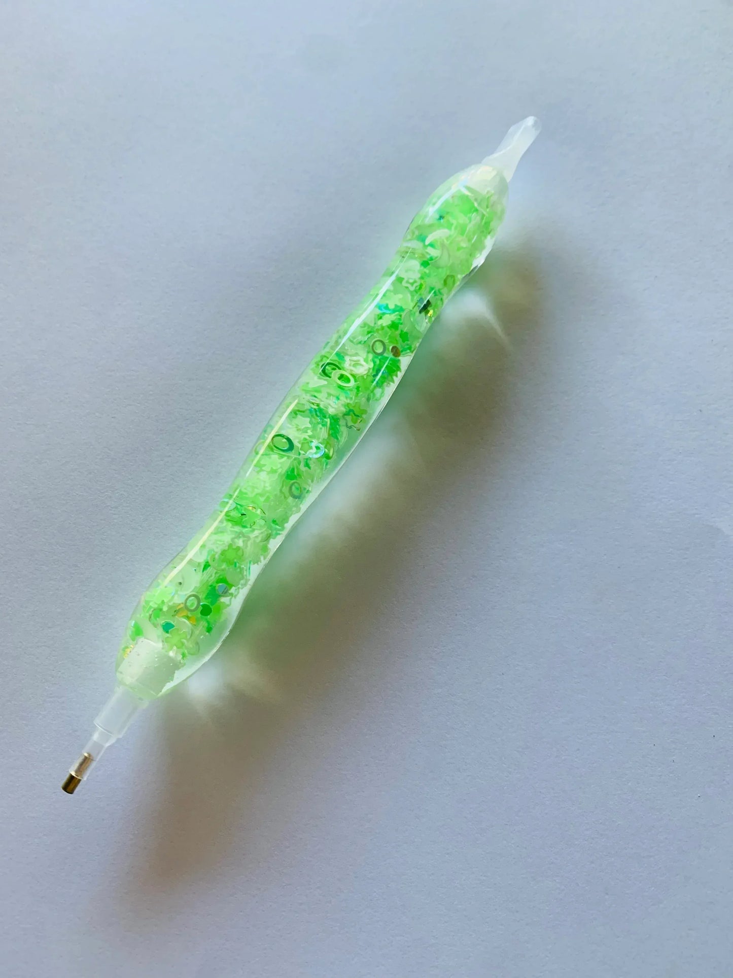 Stylo Diamond Painting vert étoilé - Anniadp
