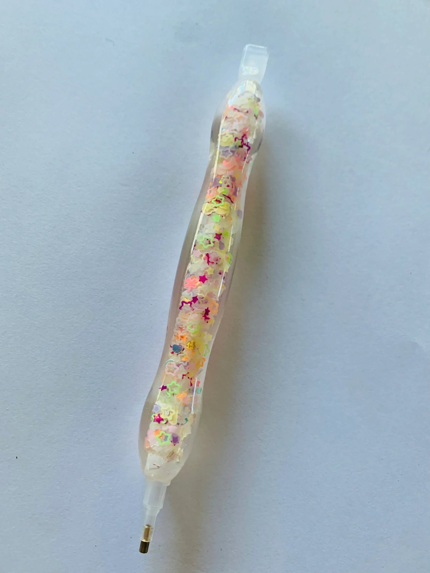 Stylo Diamond Painting étoiles multicolores - Anniadp