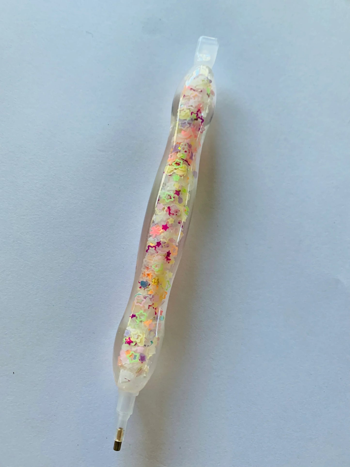 Stylo Diamond Painting étoiles multicolores - Anniadp