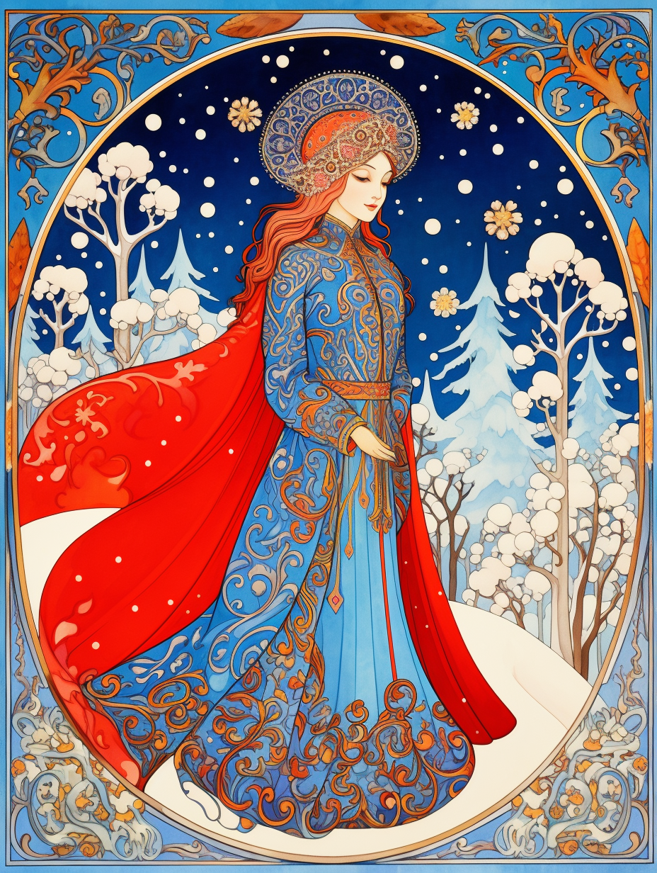 Promenade hivernale par Artistic Journey-Anniadp