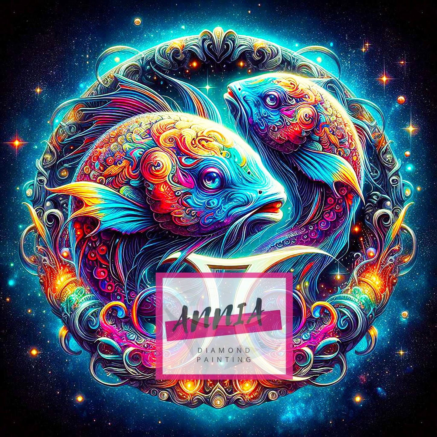 Signe astro Poisson par Artistic Journey-Anniadp