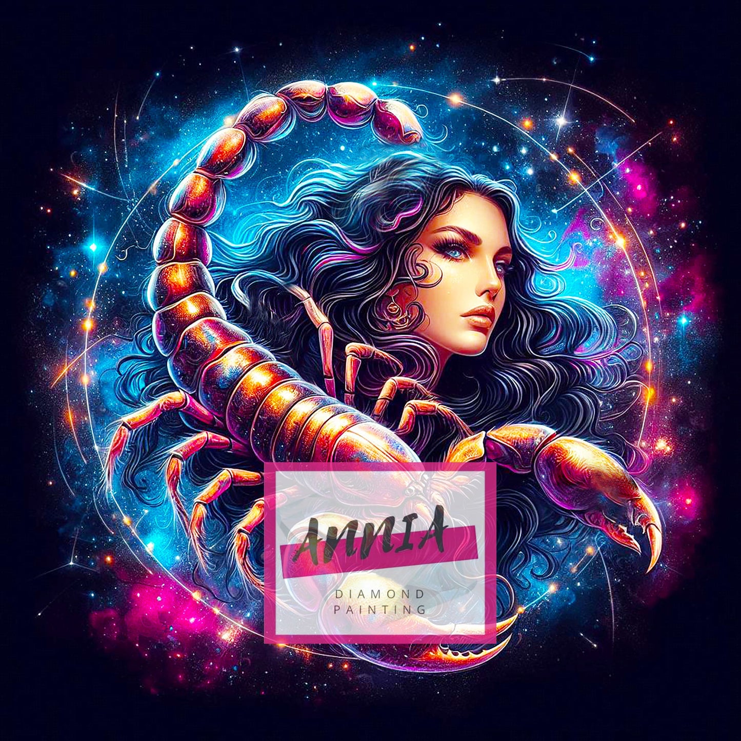 Signe astro Scorpion par Artistic Journey-Anniadp