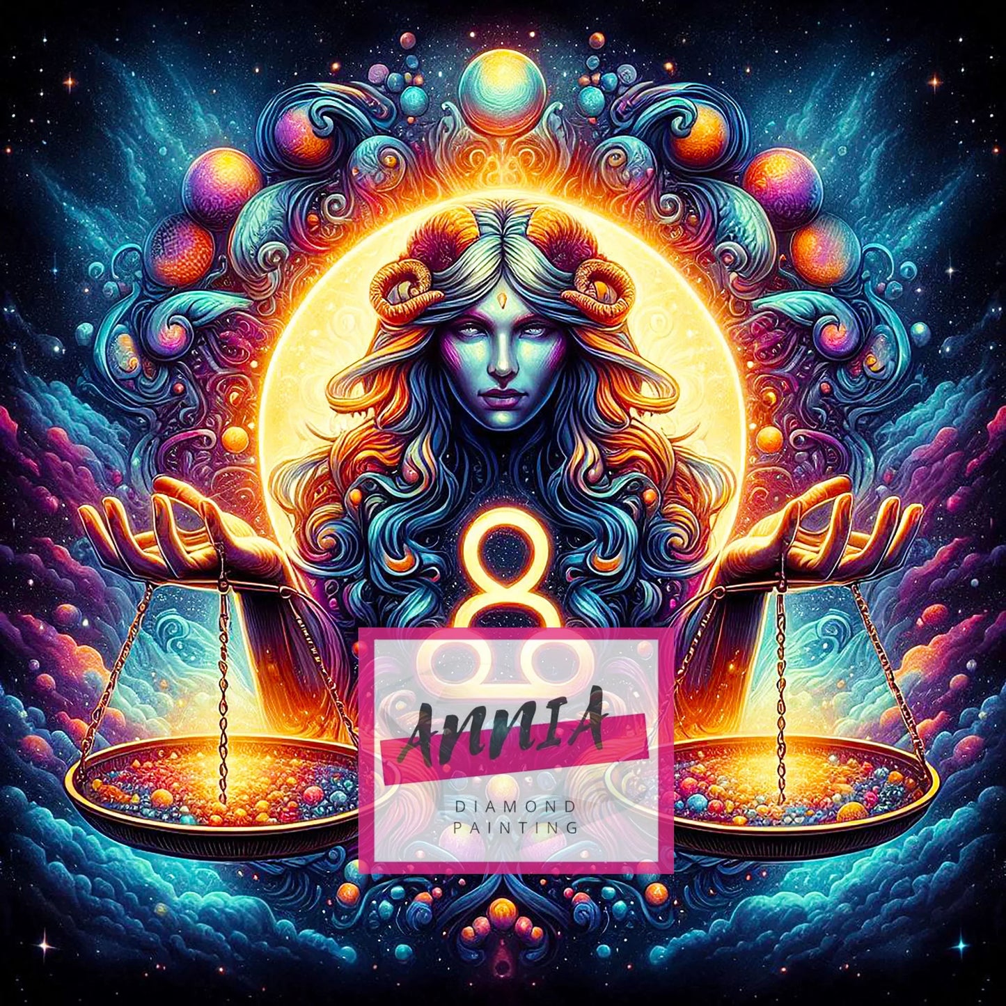 Signe astro Balance par Artistic Journey - Anniadp