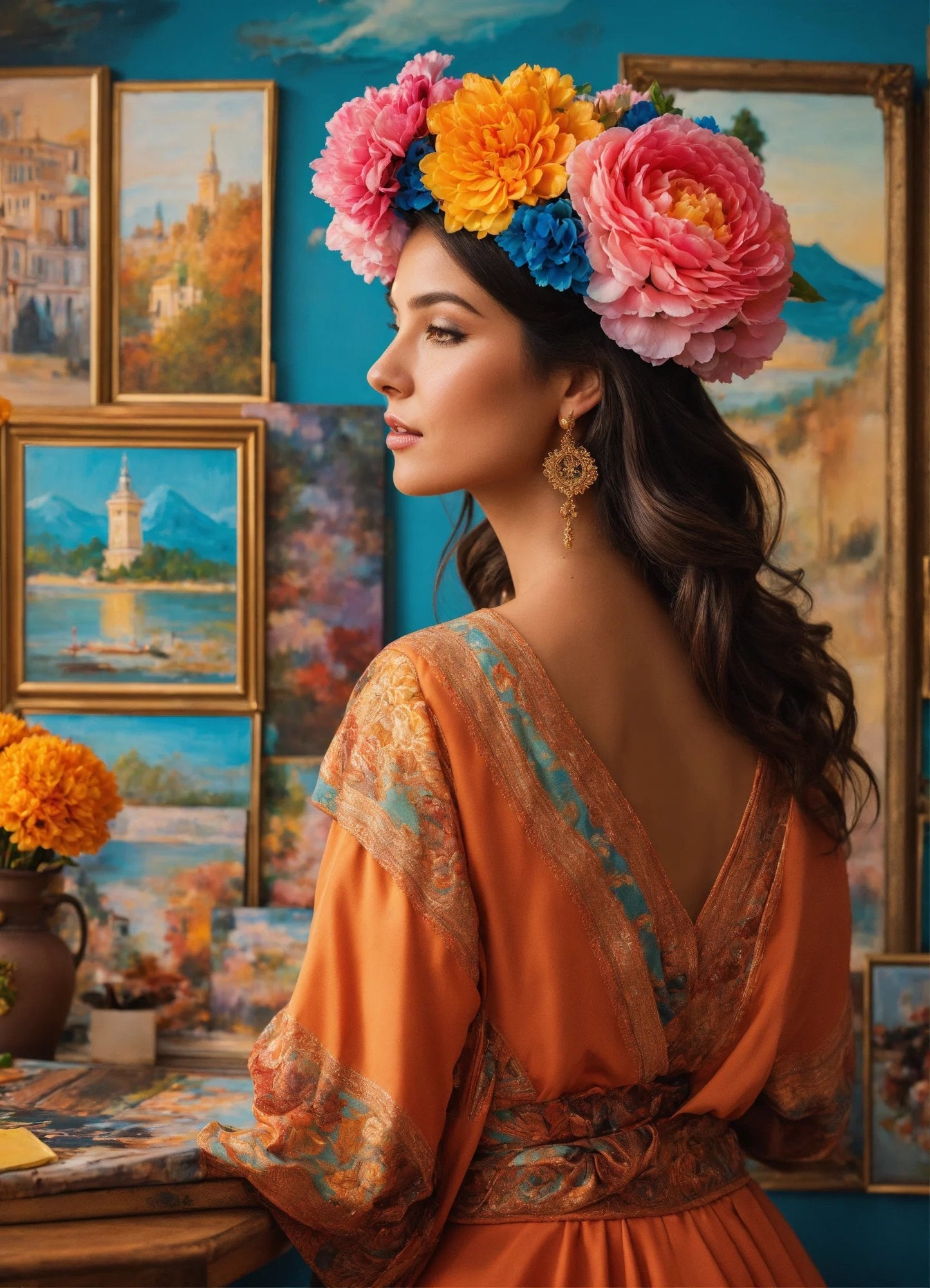 Femme Andalouse par Artistic Journey-Anniadp