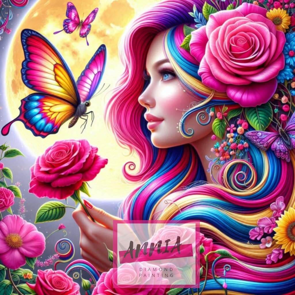 🦋🌸 Éclat de Lune & Papillon Féérique