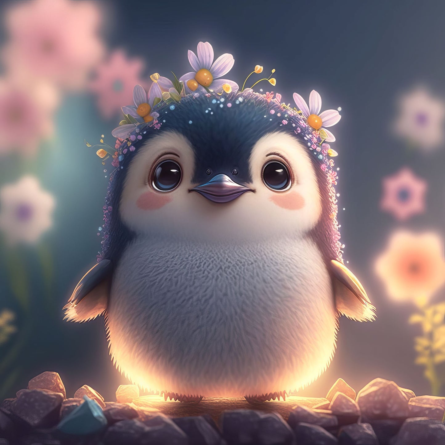 Pingu-Anniadp-Diamond painting