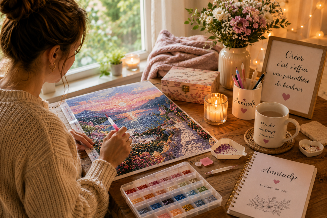 Les bienfaits du Diamond Painting : une activité créative propice à la détente