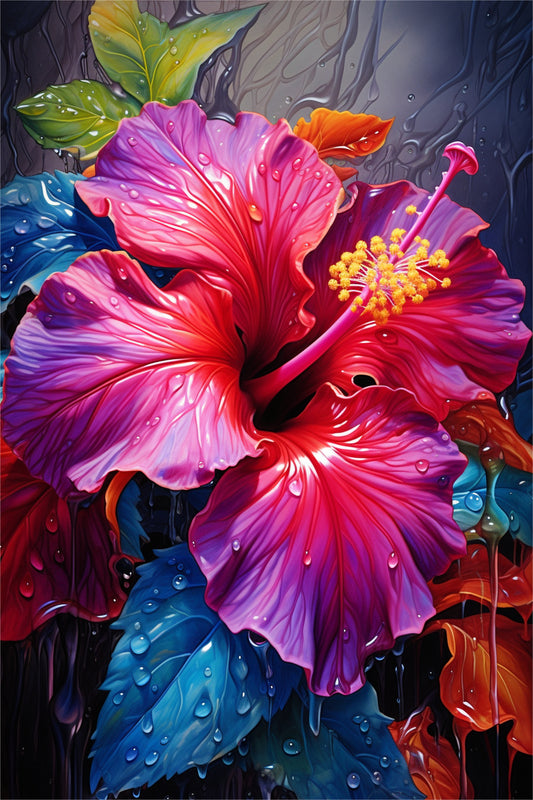 Jolie fleurs Diamond Painting-Anniadp