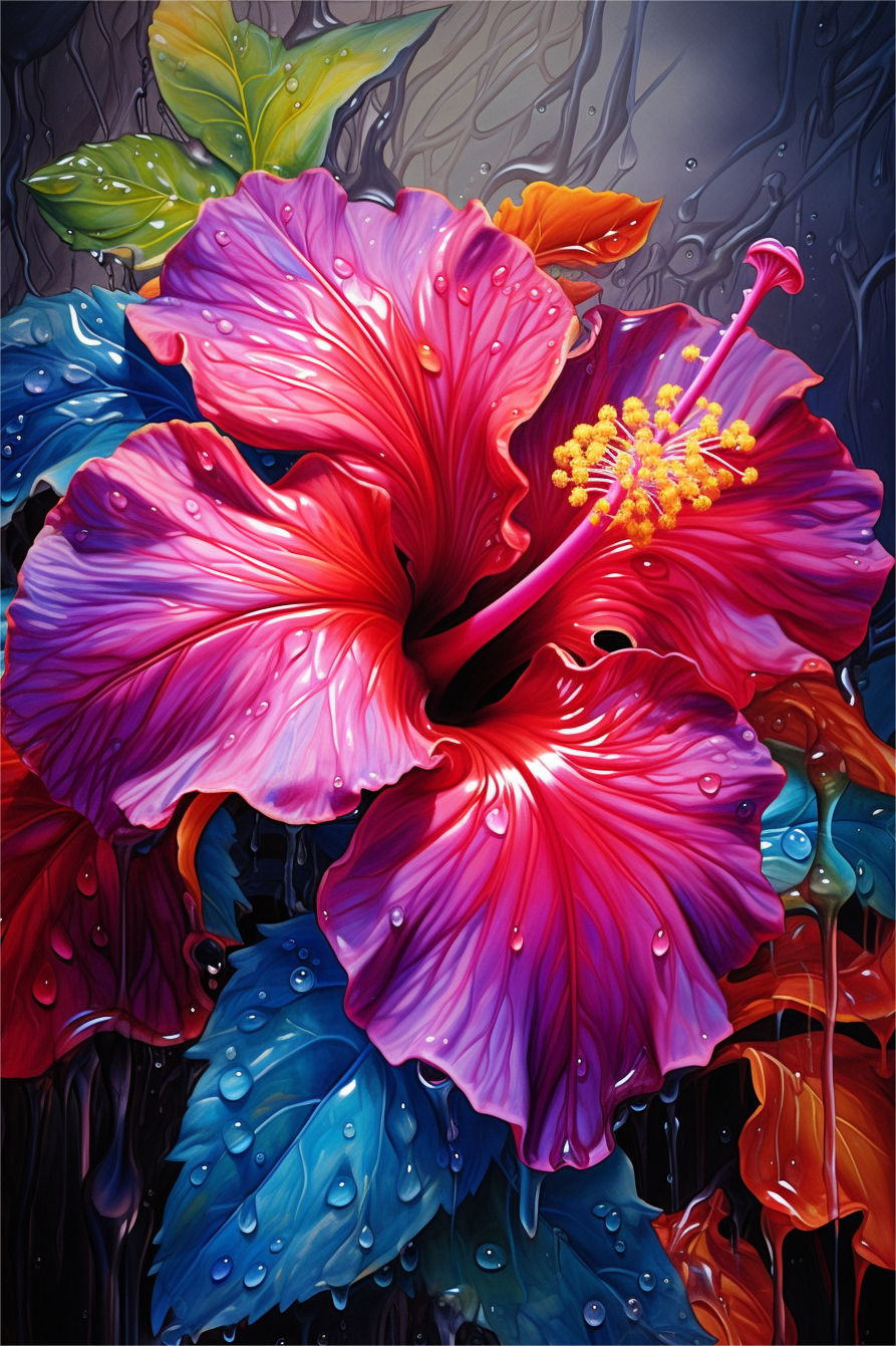 Jolie fleurs Diamond Painting