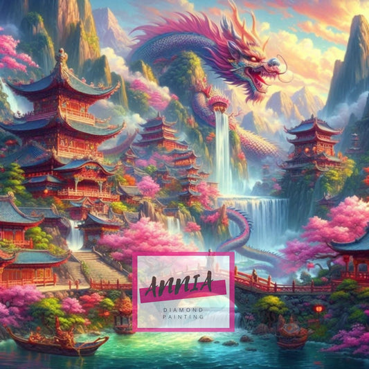 Diamond Painting - Le Temple Asiatique