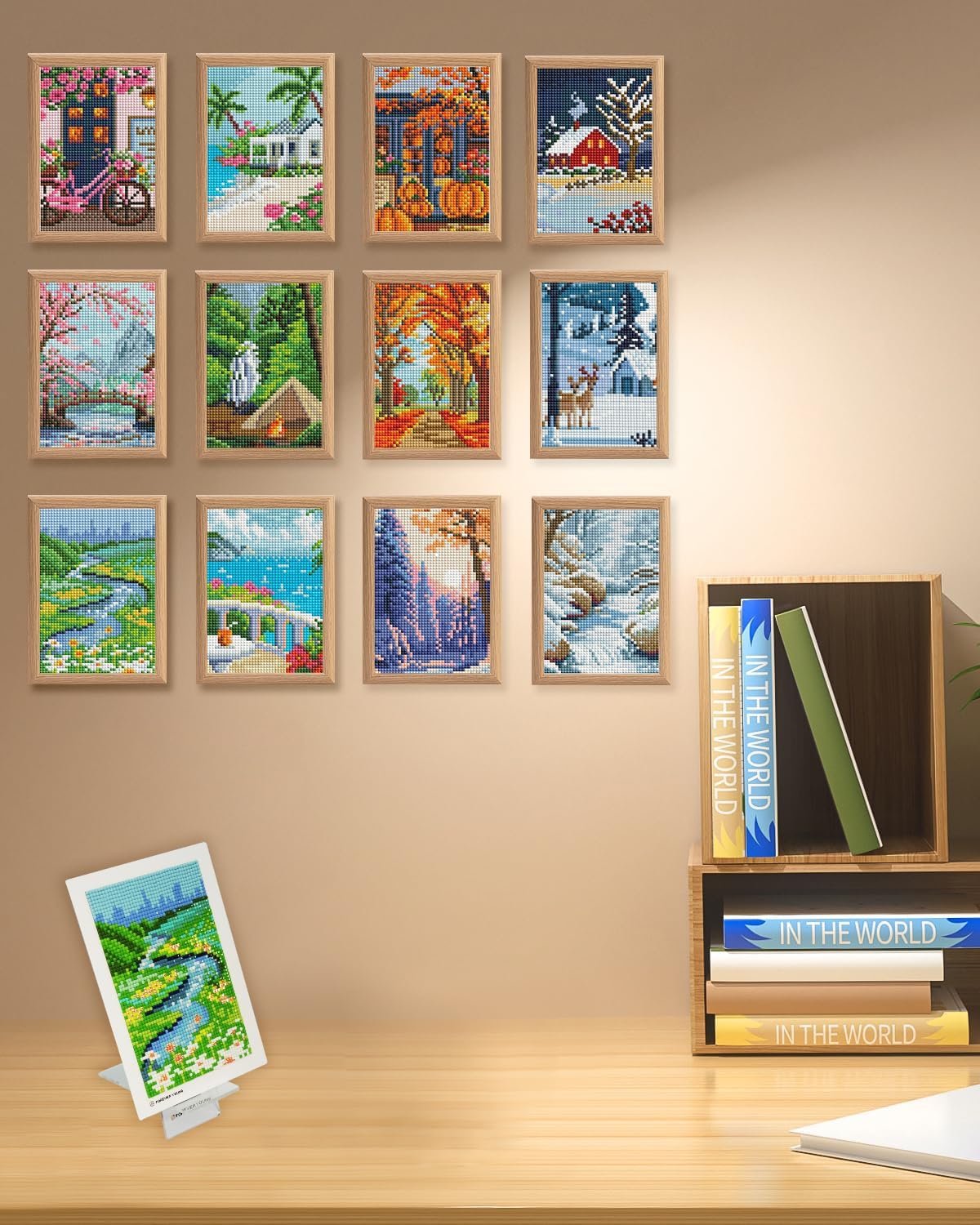 Mini Kits Diamond Painting – Les 12 Mois de l'Année