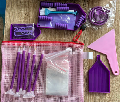 Valise rangement Diamond Painting 70 compartiments - Anniadp