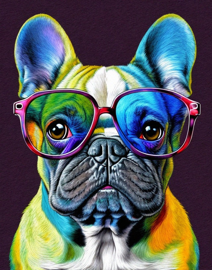 Bouledogue français Diamond Painting