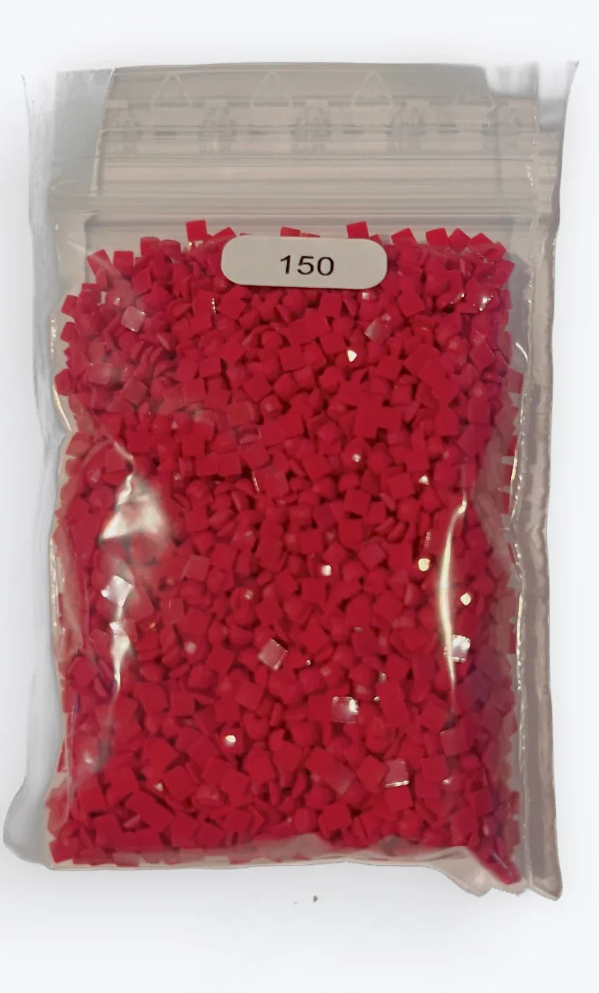 Sachet de Diamants carrés en résine 3500 Pièces - Recharge Diamond Painting - Anniadp