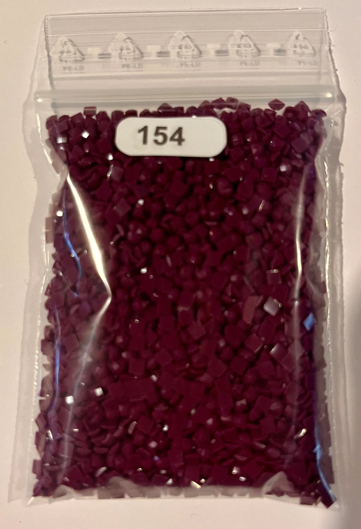 Sachet de Diamants carrés en résine 3500 Pièces - Recharge Diamond Painting - Anniadp