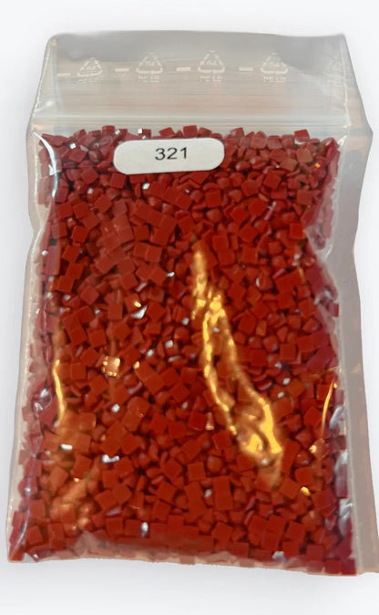 Sachet de Diamants carrés en résine 3500 Pièces - Recharge Diamond Painting - Anniadp