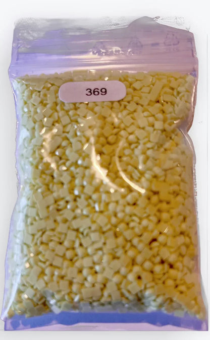 Sachet de Diamants carrés en résine 3500 Pièces - Recharge Diamond Painting - Anniadp