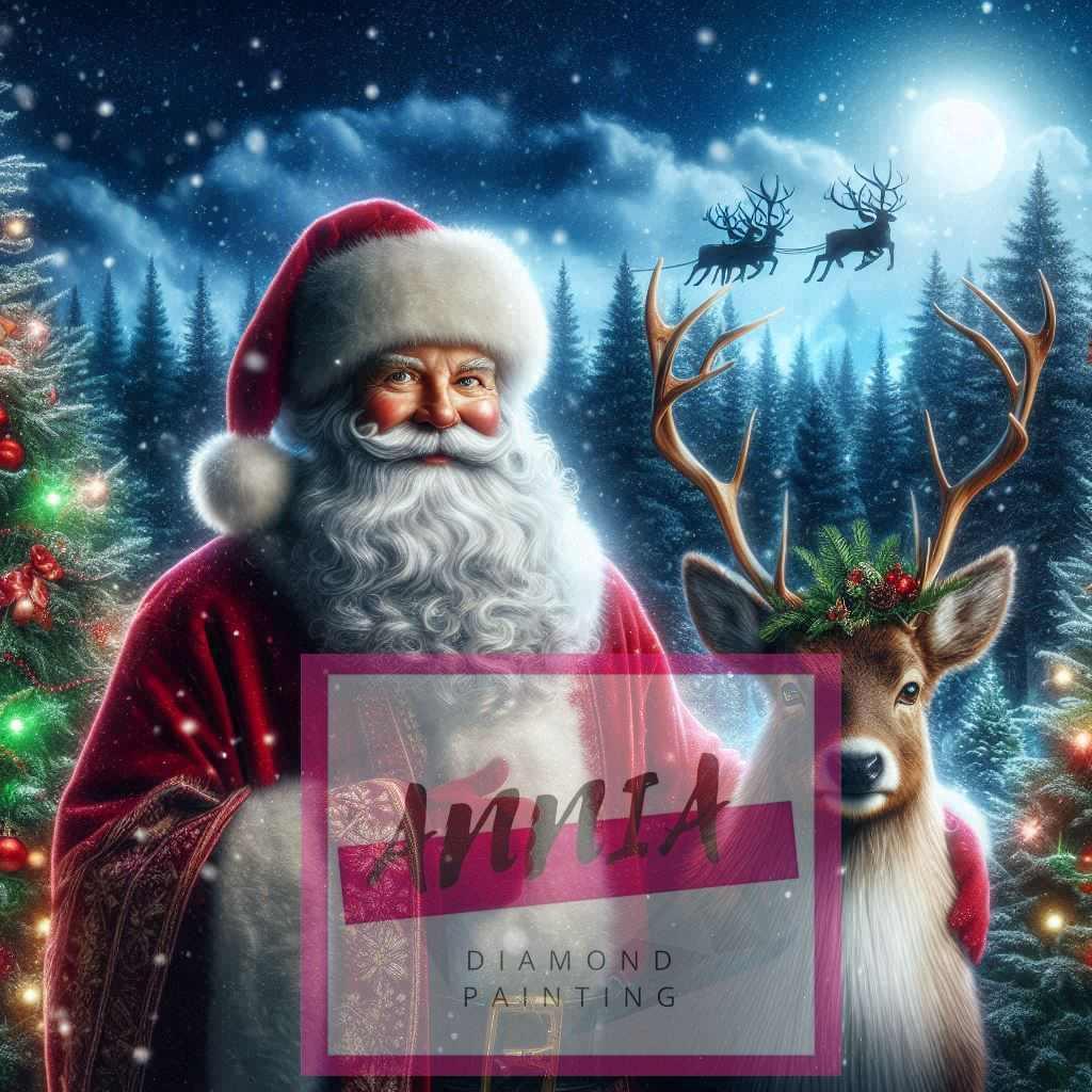 Cher père noël Diamond Painting - Anniadp