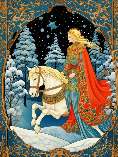 Chevauchée hivernale par Artistic Journey - Anniadp