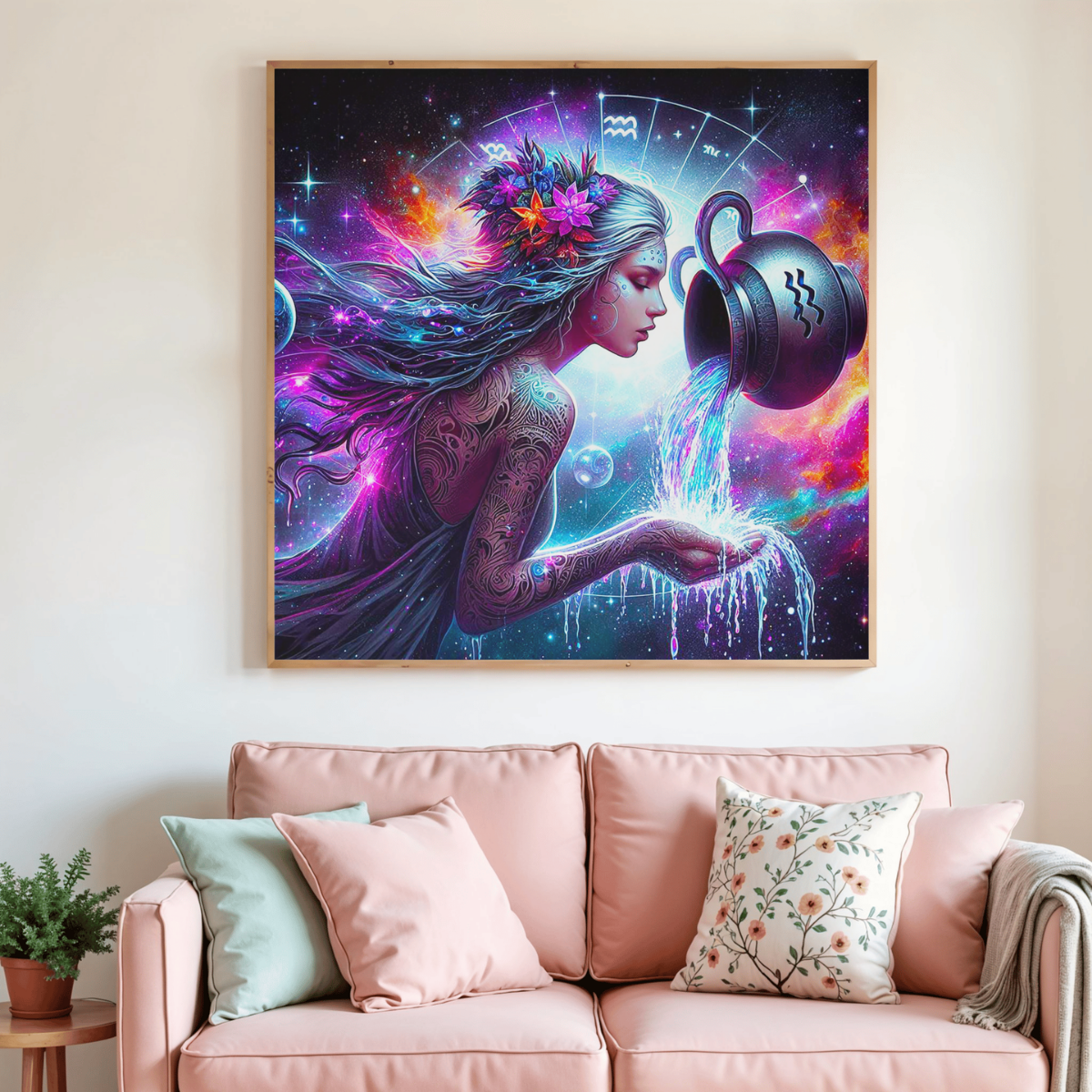 Signe astro Verseau par Artistic Journey