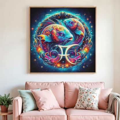 Signe astro Poisson par Artistic Journey