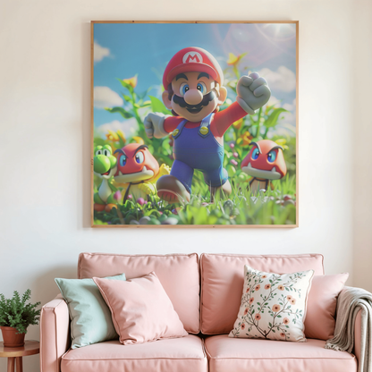 🍄✨ Diamond Painting – Le Petit Aventurier du Royaume