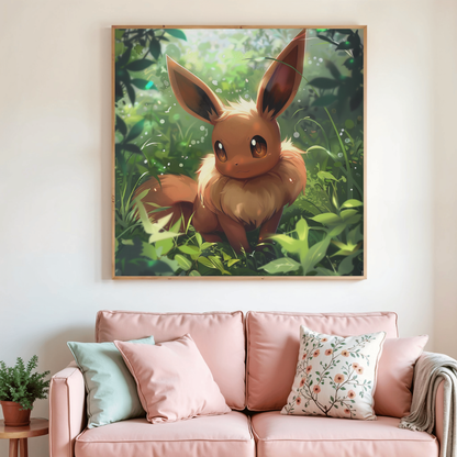 🌿✨ Diamond Painting – Créature des Bois Enchantés
