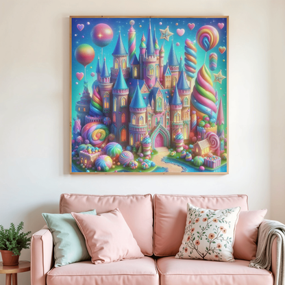 🍭🏰 Diamond Painting – Le Château Gourmand