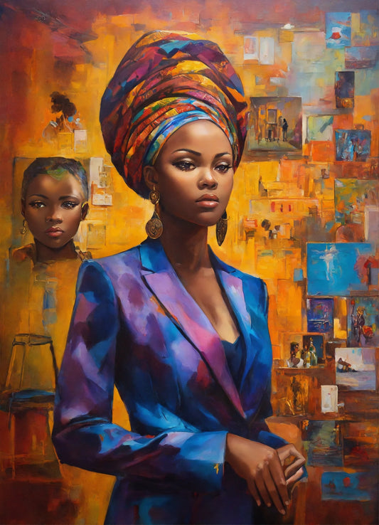 Femme Africaine Diamond Painting