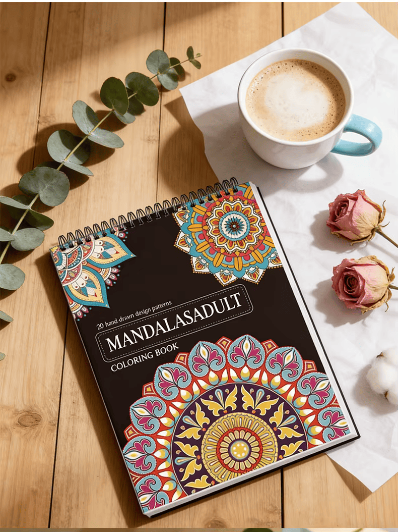 Livre de Coloriage Mandalas Premium