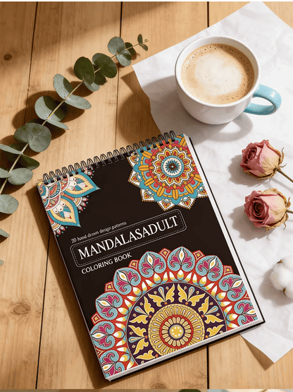 Livre de Coloriage Mandalas Premium