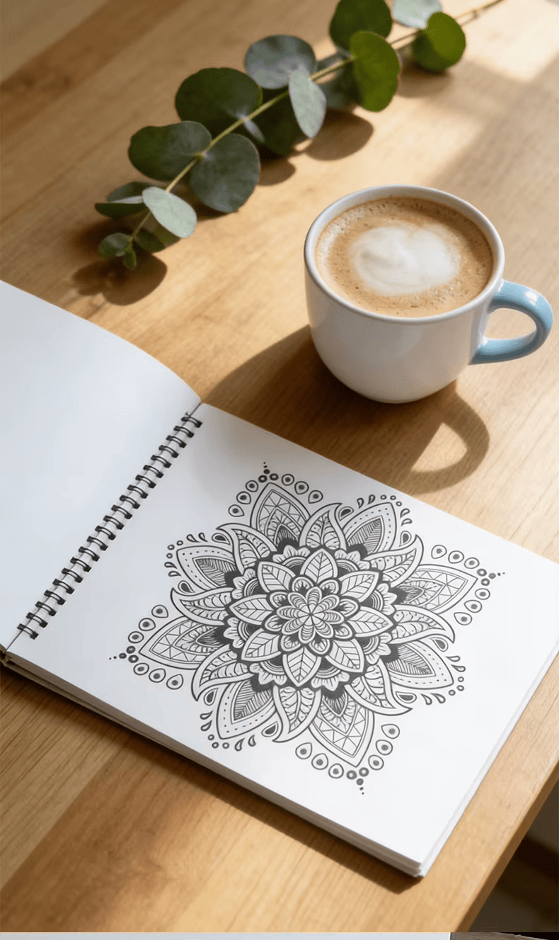 Livre de Coloriage Mandalas Premium