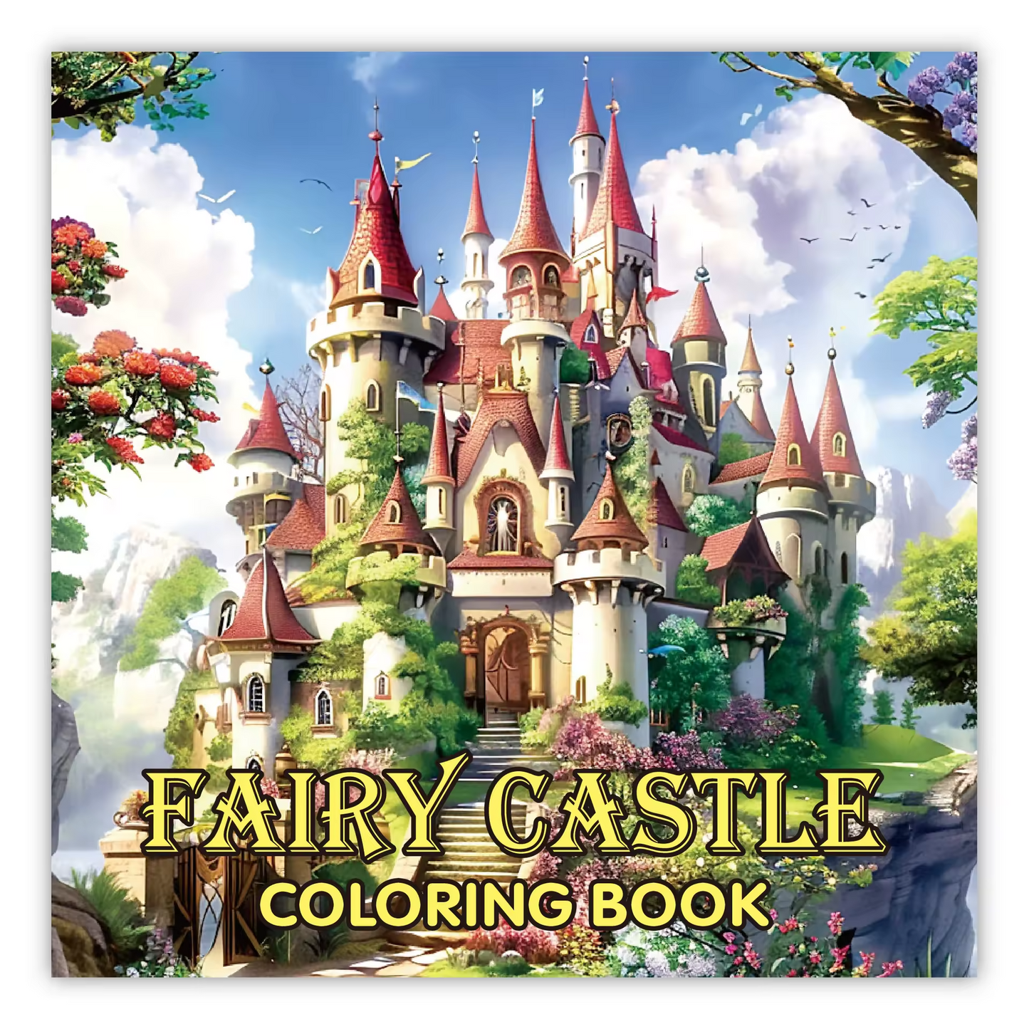 Livre de Coloriage Château Féerique