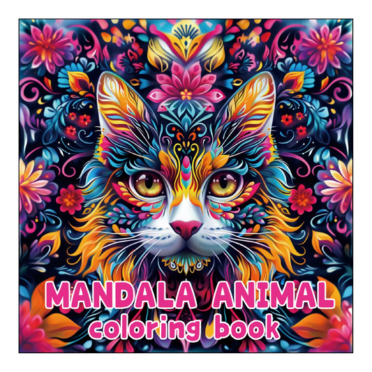 Livre de Coloriage Animaux Mandalas