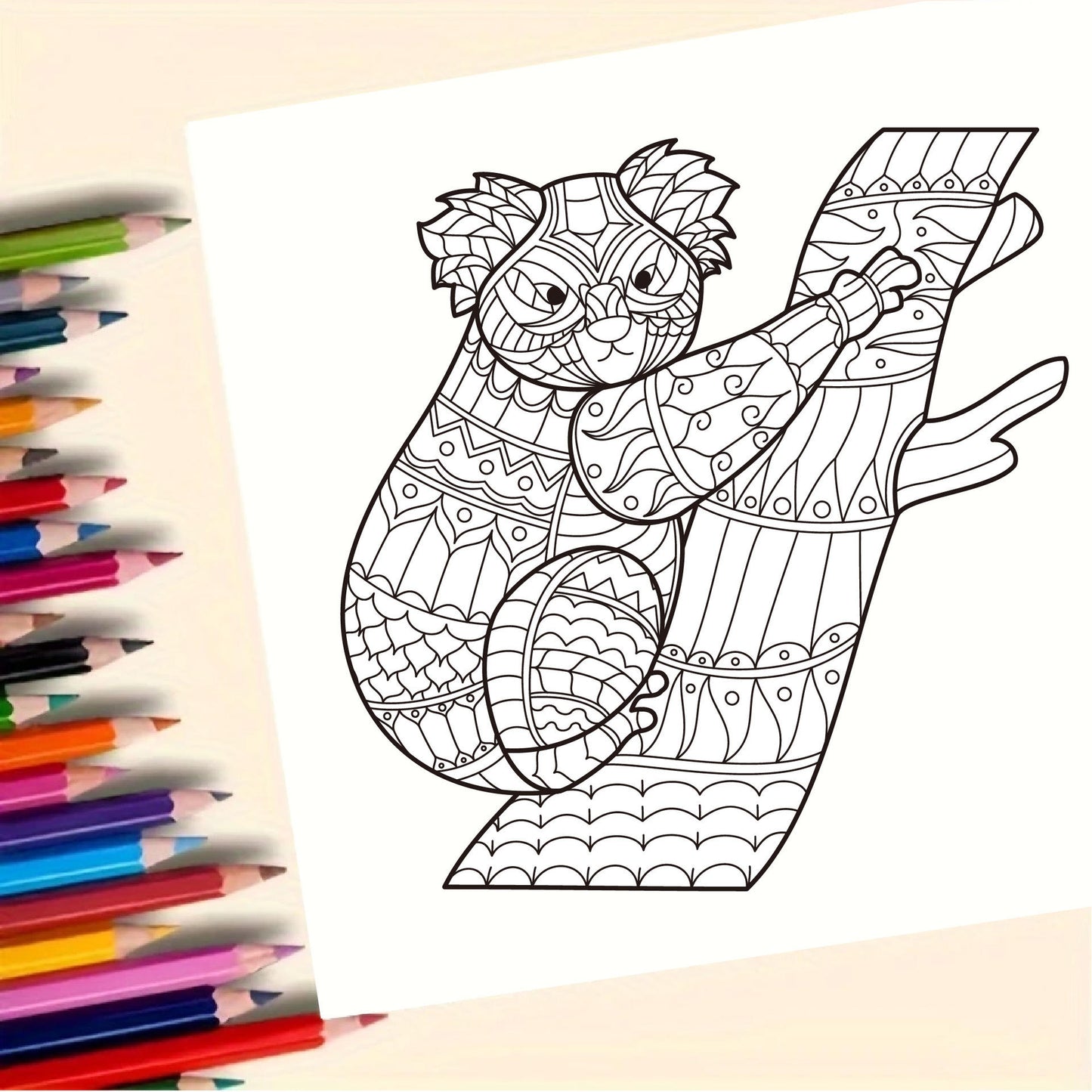 Livre de Coloriage Animaux Mandalas