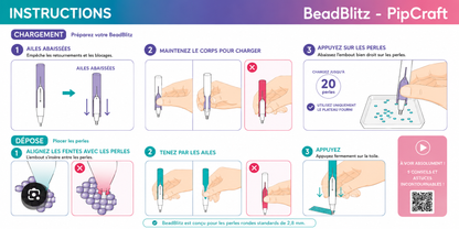 BeadBlitz™ – Stylo distributeur automatique pour Diamond Painting (Précommande)